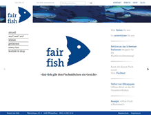 Tablet Screenshot of fair-fish.ch